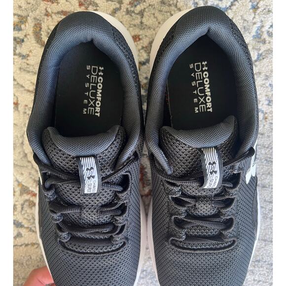 Men's Under Armour Surge 4 Running Shoes Size 10.5 Black / Anthracite / White - Picture 7 of 10